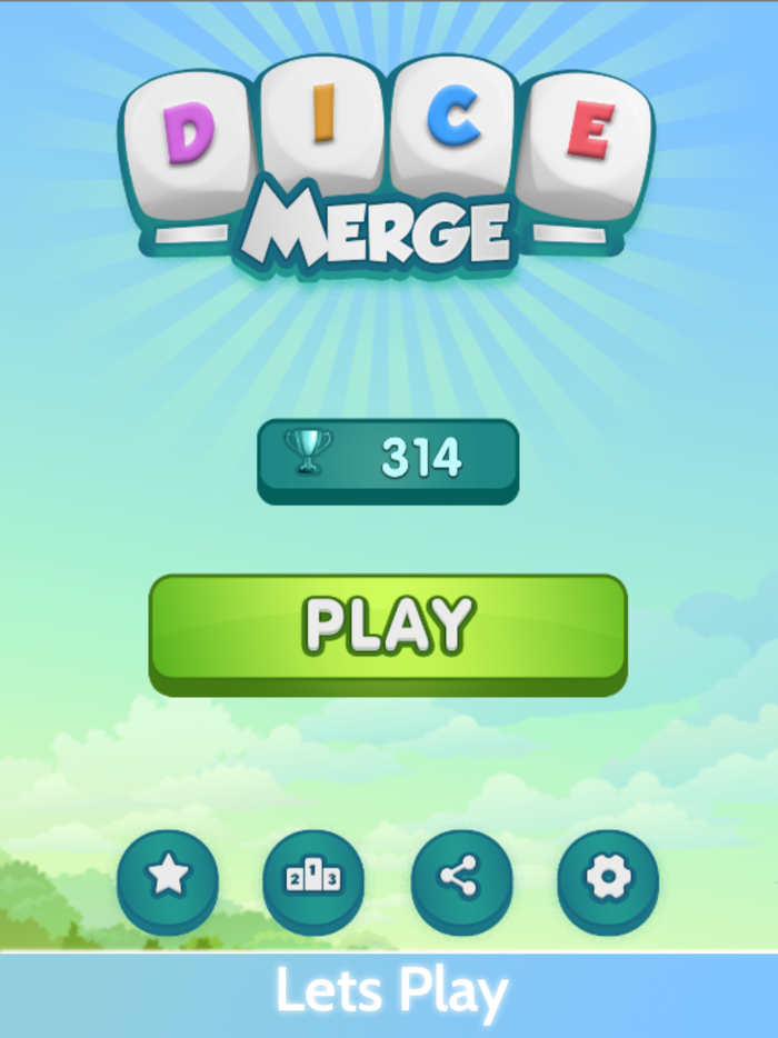 Dice MergePuzzle Game