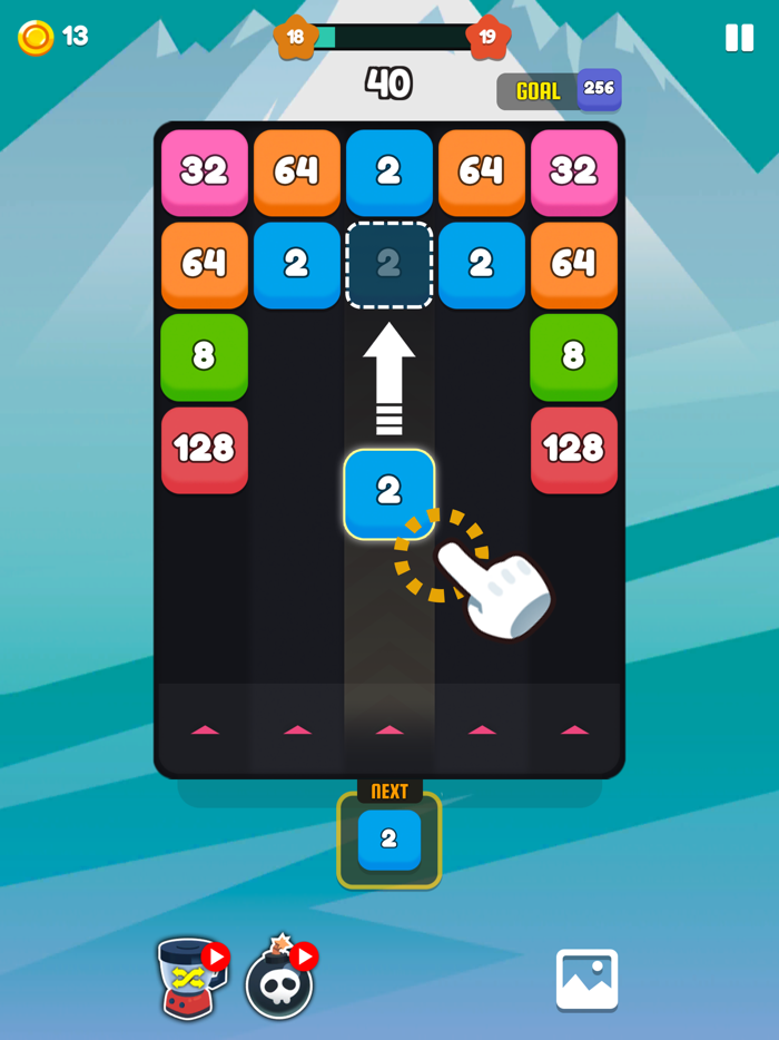 Number Shoot - Merge Puzzle