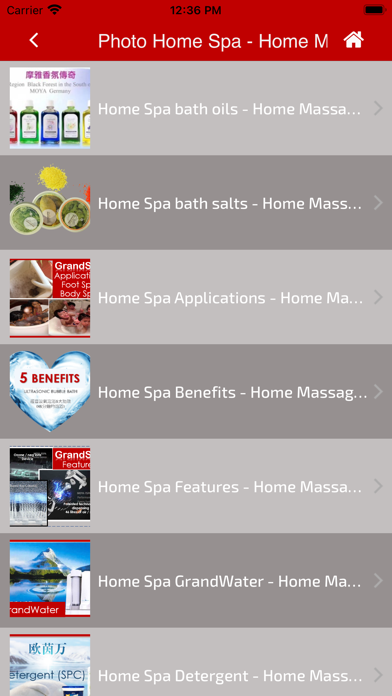 Home Massage Health Spa Screenshot