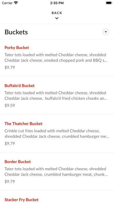 Thatcher's BBQ & Grille Screenshot