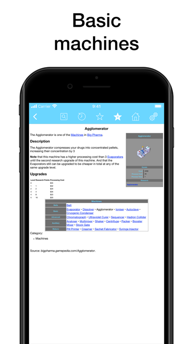 Screenshot #2 pour Pocket Wiki for Big Pharma