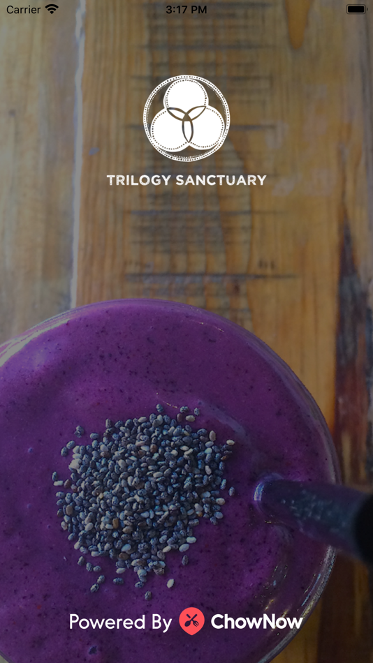 #1. Trilogy Sanctuary Cafe (iOS) 由: ChowNow