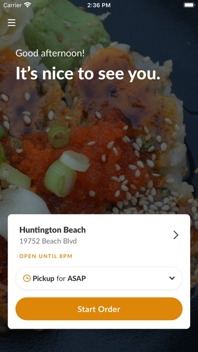 Fuji Grill Huntington Beach Screenshot
