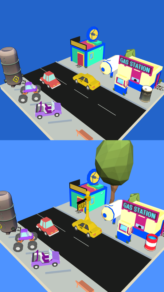 #5. Find The Differences 3D (iOS) By: Asey