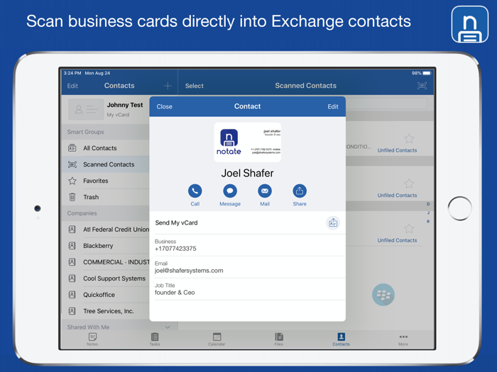 Notate for MobileIron