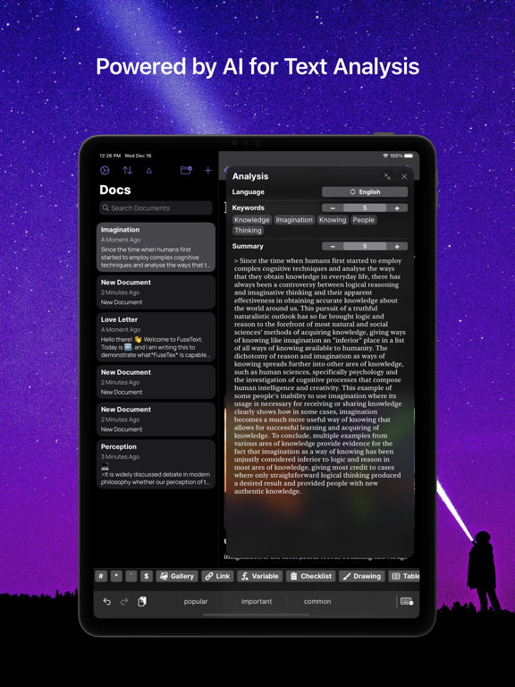Screenshot #6 pour FuseText – Text Editor