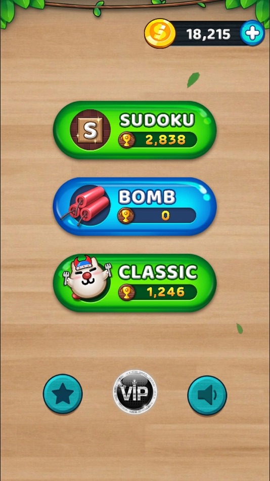 #1. Wood Sudoku: Block Puzzle 333 (iOS) 由: DO HAI HA