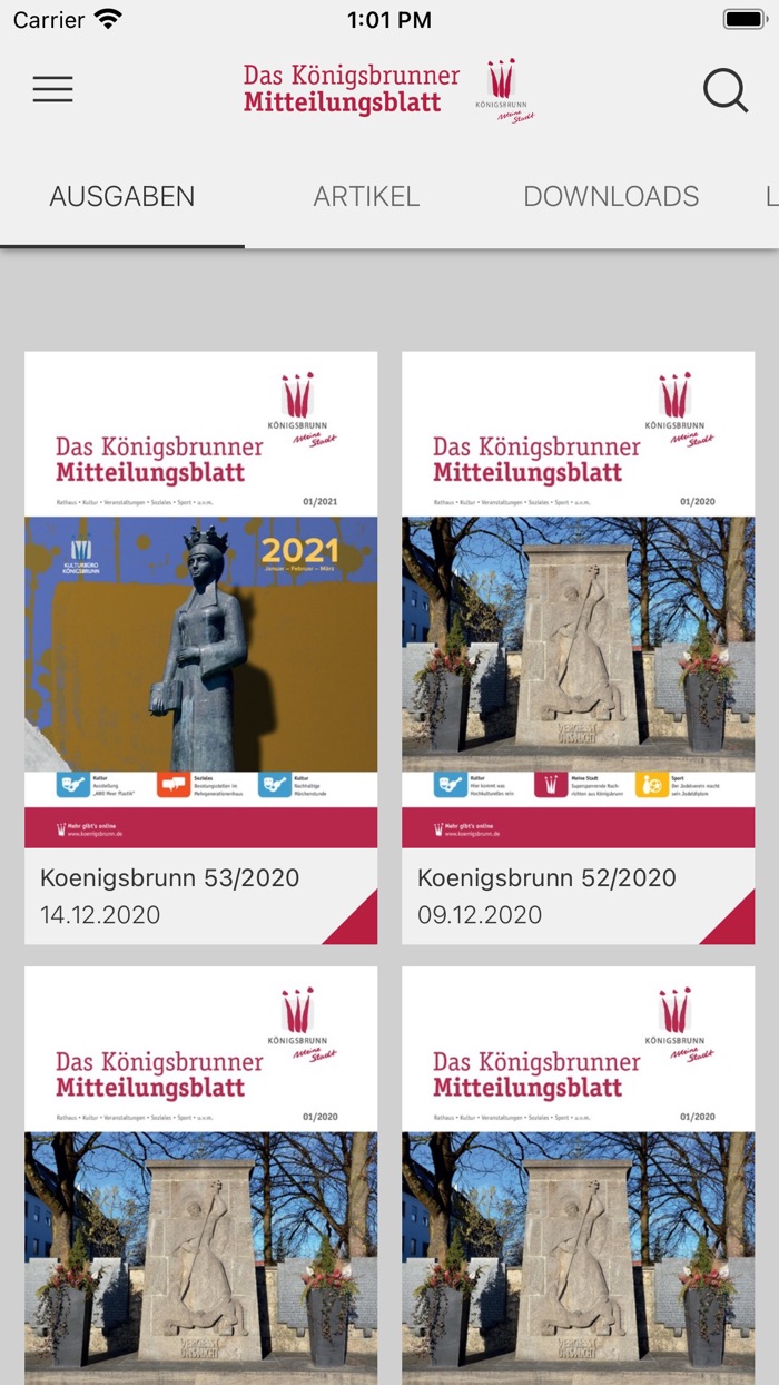 Königsbrunner Mitteilungsblatt