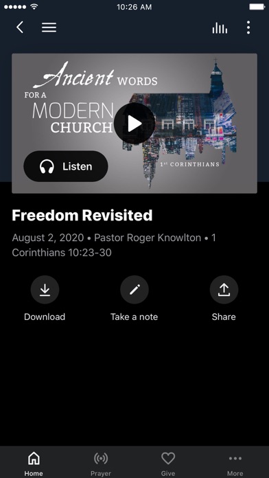 Edgewood Community Church Screenshot