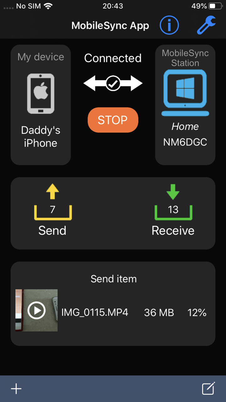 MobileSync App-Transfer&Share screenshot 1