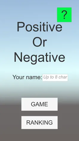Game screenshot PositiveOrNegative mod apk