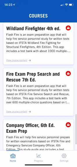 Game screenshot Firefighting Exam Prep apk