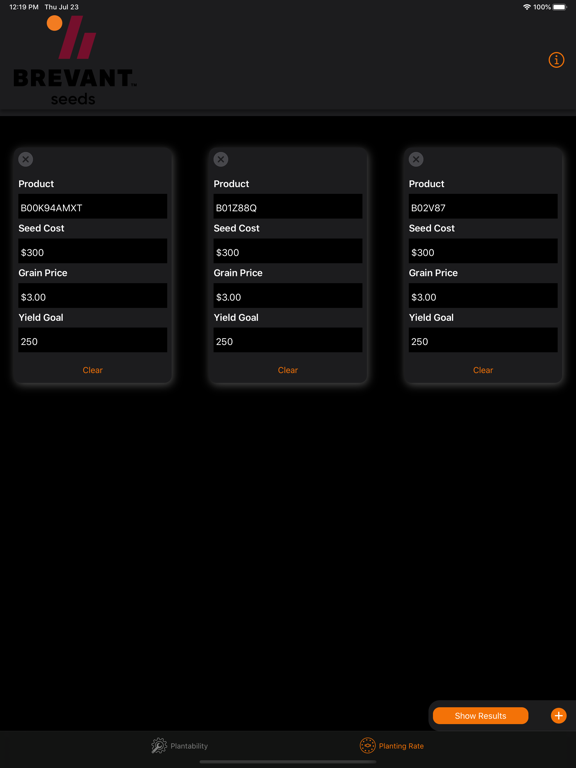Brevant® seeds iPad screenshot 8 - Business app
