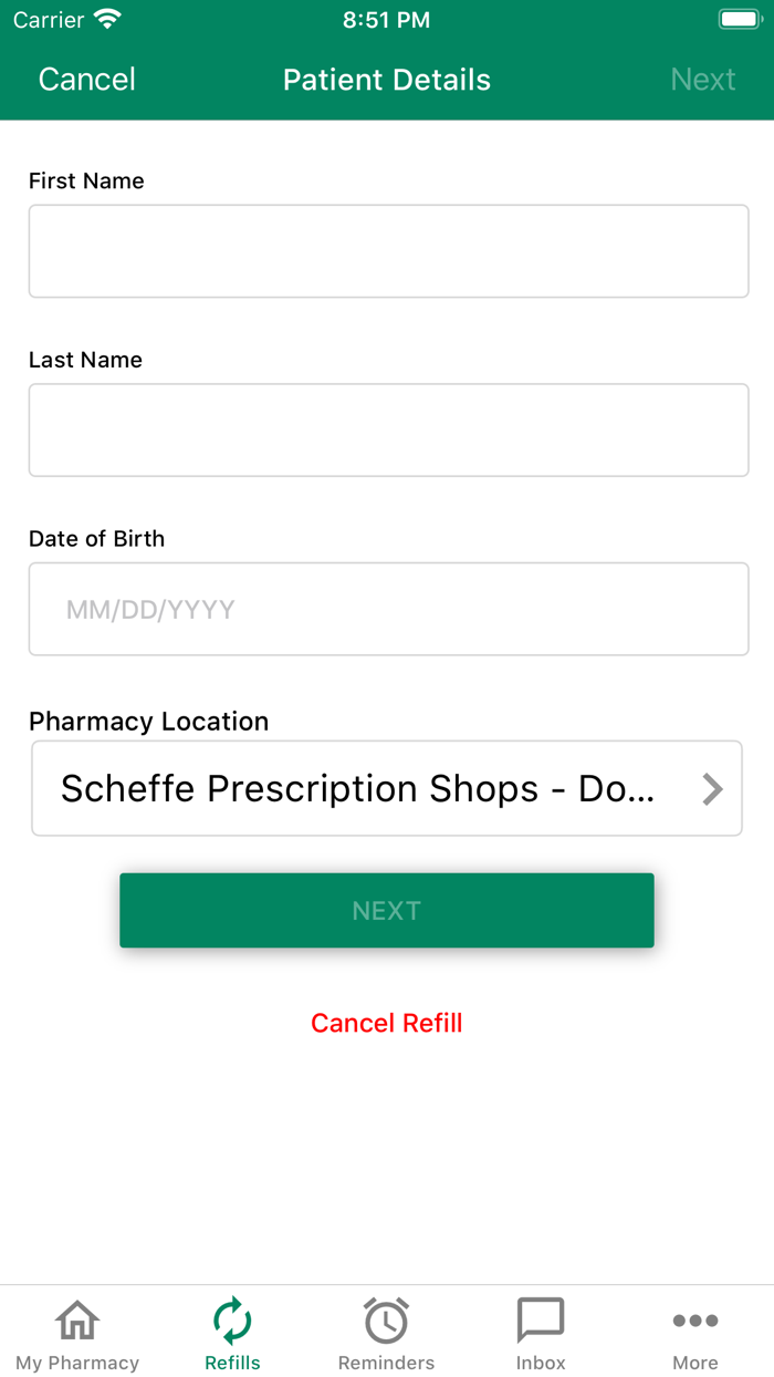 Scheffe Prescription Shops