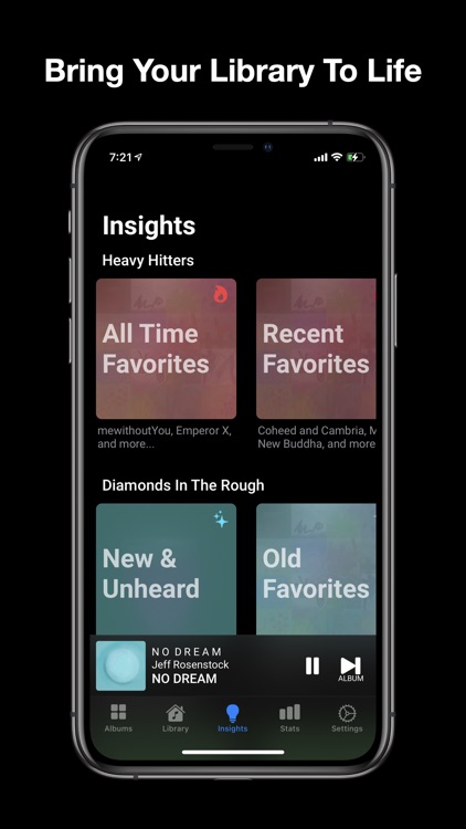 Albums - album focused player screenshot-4