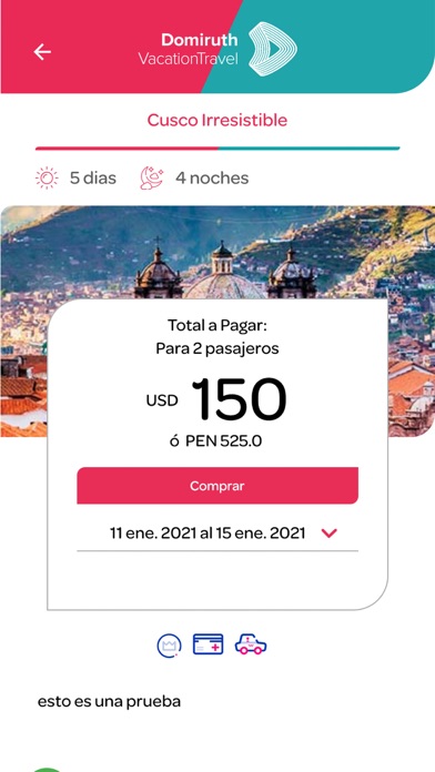 Domiruth Travel Screenshot