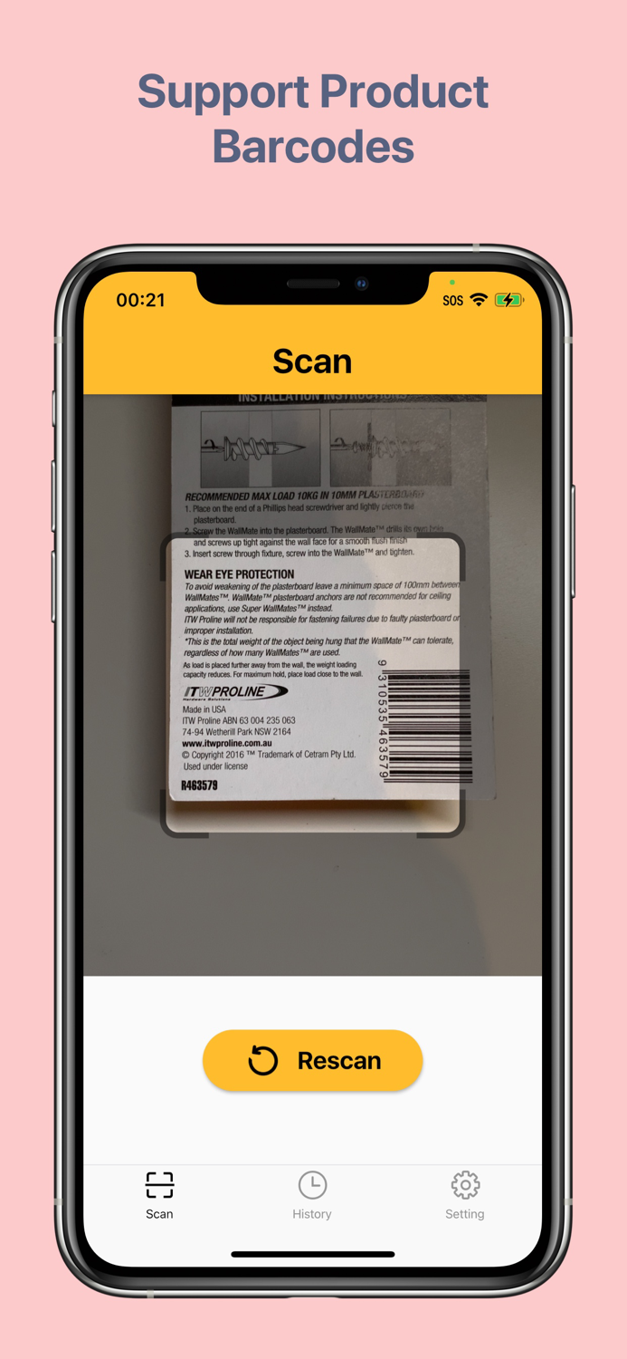Barcode and QR code Reader