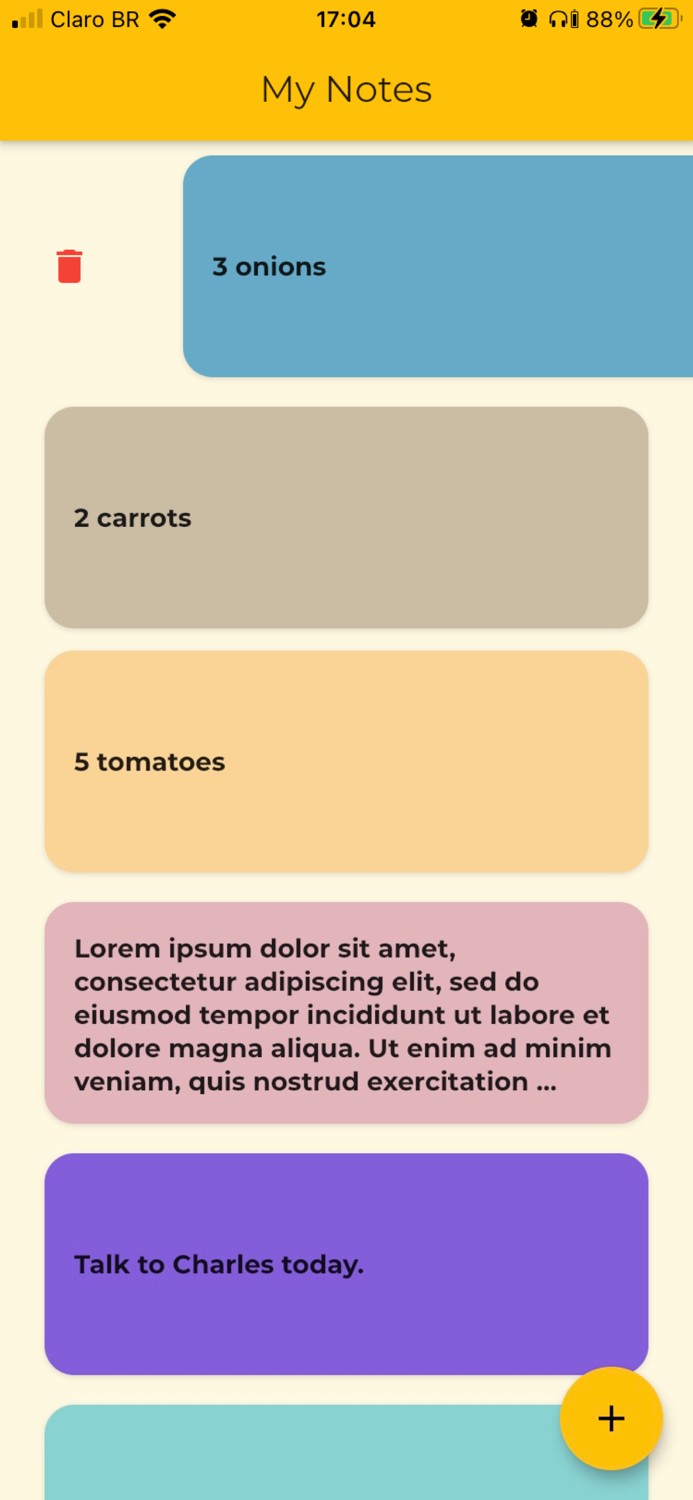 My Notes - the simplest EVER