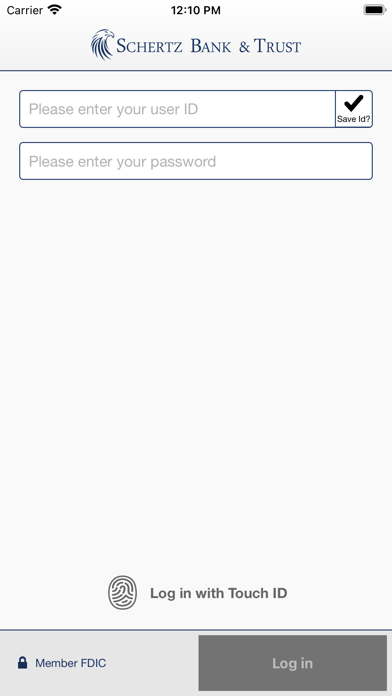 Schertz Bank & Trust Business Screenshot