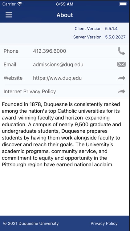 Duquesne U screenshot-3