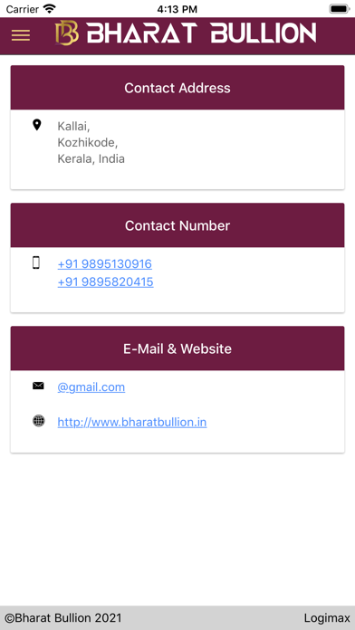 Bharat Bullion Screenshot