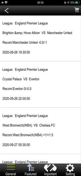 Game screenshot Predictions Result-Football apk