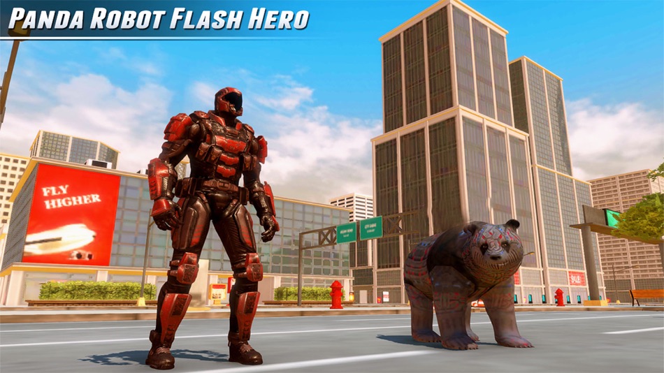 Super Flash Robot Hero Game - 1.8 - (iOS)