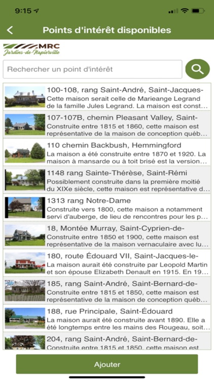 Attraits patrimoniaux