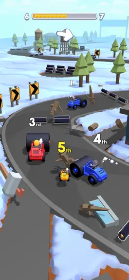Game screenshot Steamroll Race mod apk