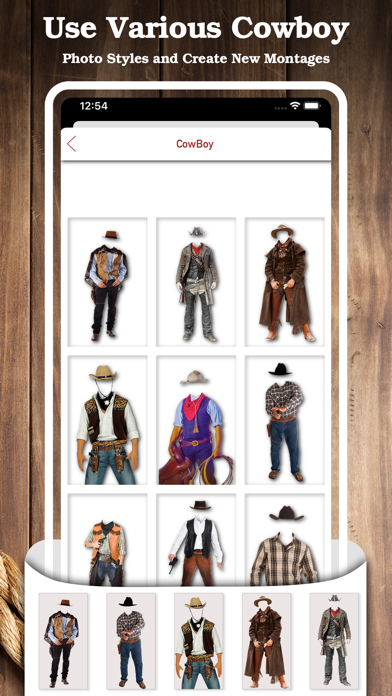 Cowboy Photo Montage Deluxe Screenshot