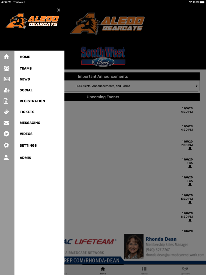 Aledo Bearcats Athletics