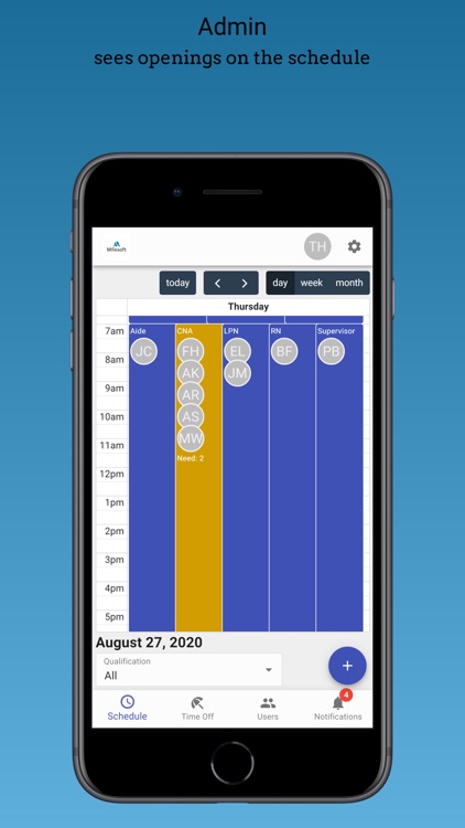 Milesoft Schedule