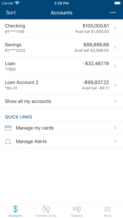 Croghan Mobile Banking Screenshot