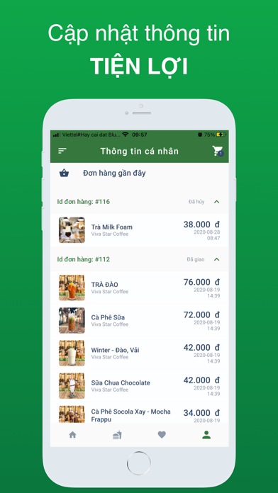 Screenshot #3 pour Viva Star Coffee Nha Trang