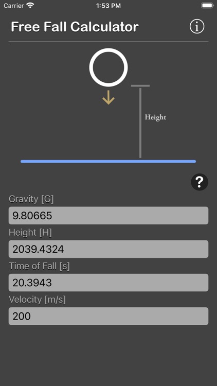 Free Fall Calculator screenshot-3