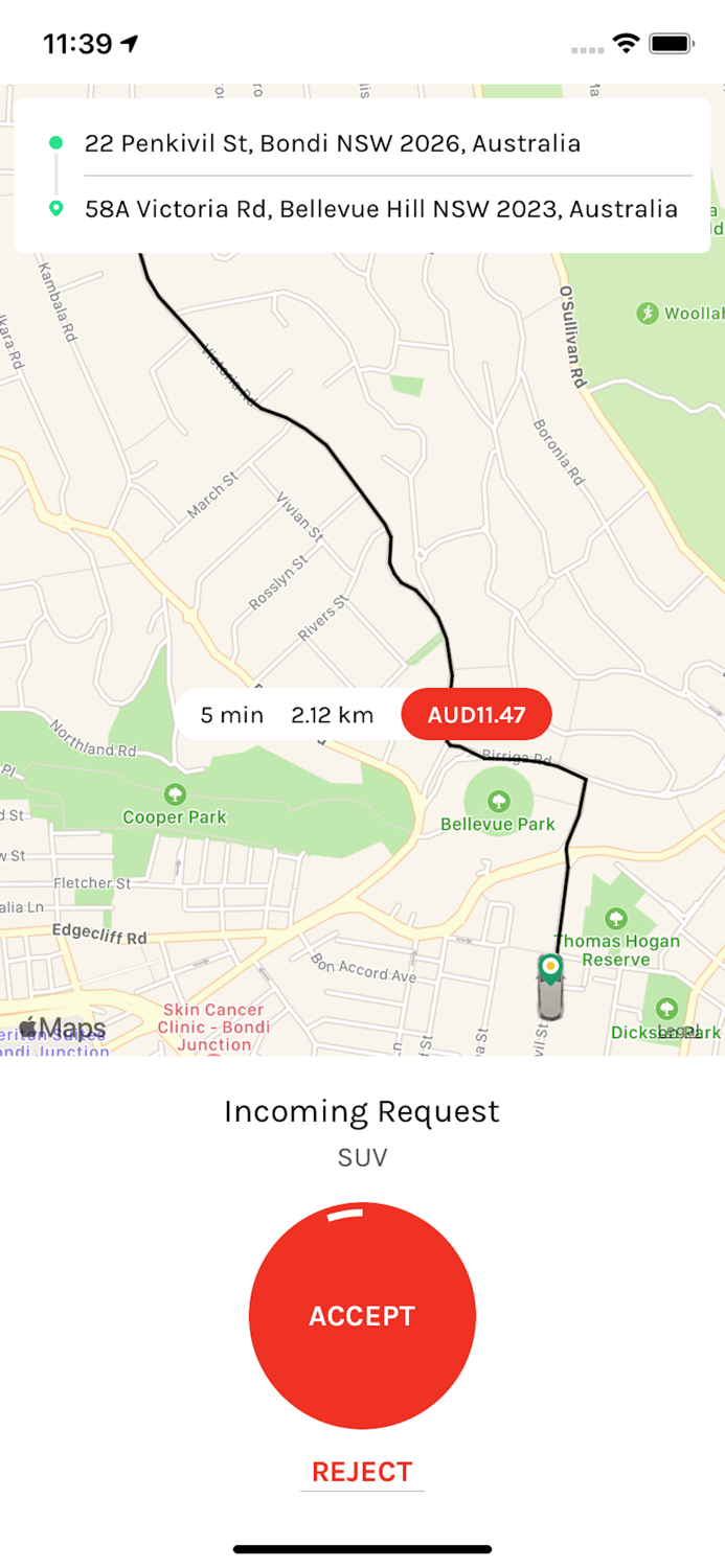 LOVE TRANSPORT DRIVER AUS MADE