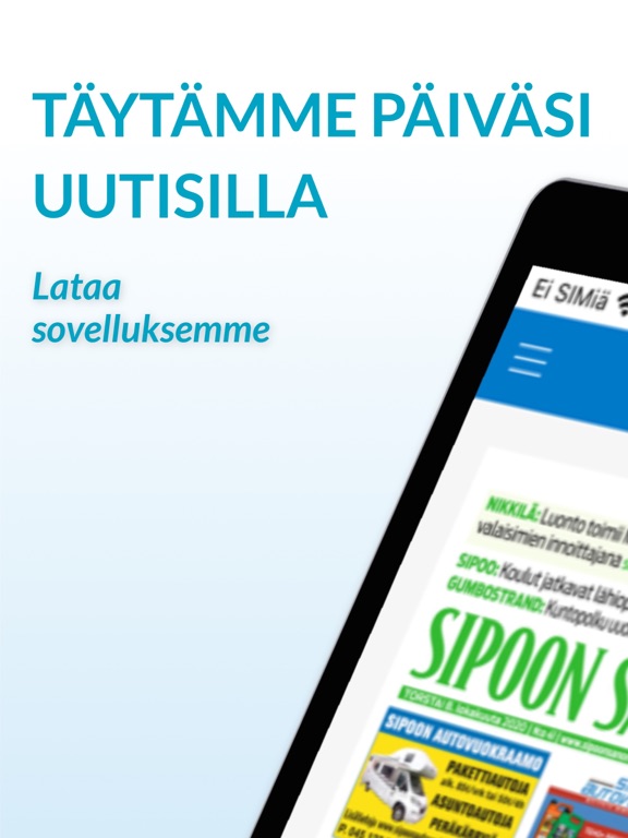 Screenshot #4 pour Sipoon Sanomat, päivän lehti