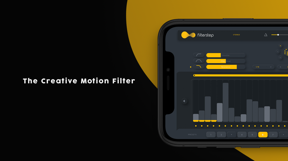 #1. Filterstep (iOS) 由: AUDIOMODERN