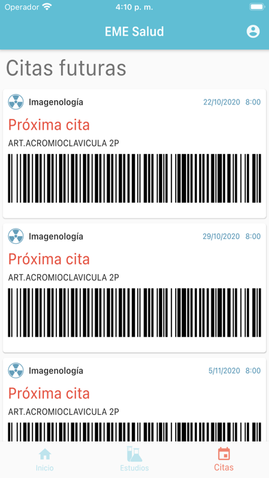 EMESALUD Screenshot