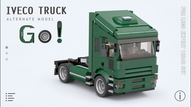 Iveco Truck for LEGO 10242 Set by Sergey Slobodenyuk