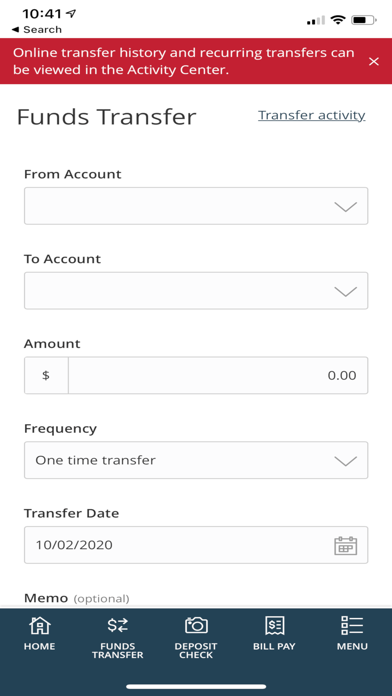 Indiana Members CU Screenshot
