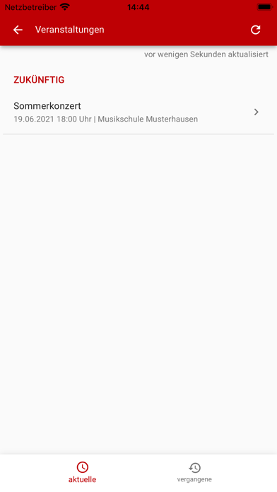 Kreismusikschule Dreiländereck Screenshot