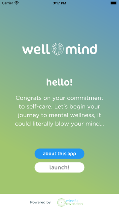 WellMindSA Screenshot