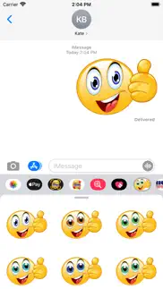 thumbs up emojis iphone screenshot 1