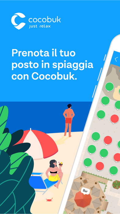 Screenshot #1 pour Cocobuk - Booking spiaggia