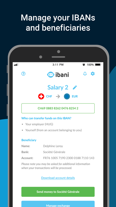 ibani - Borderless Money Screenshot