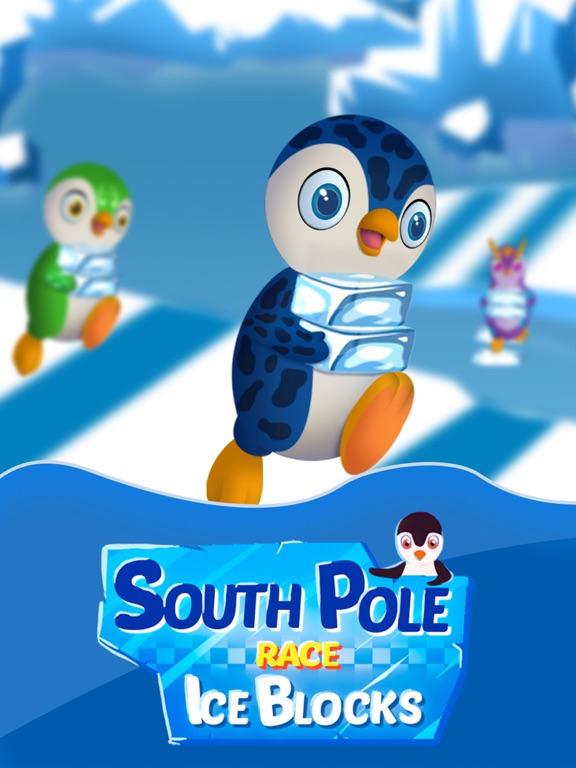Screenshot #4 pour South Pole Race Ice Blocks