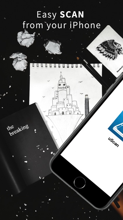 uScan PDF Document Scanner App