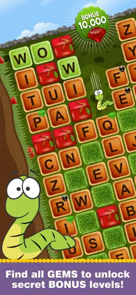 Game screenshot Word Wow - Help the worm down apk