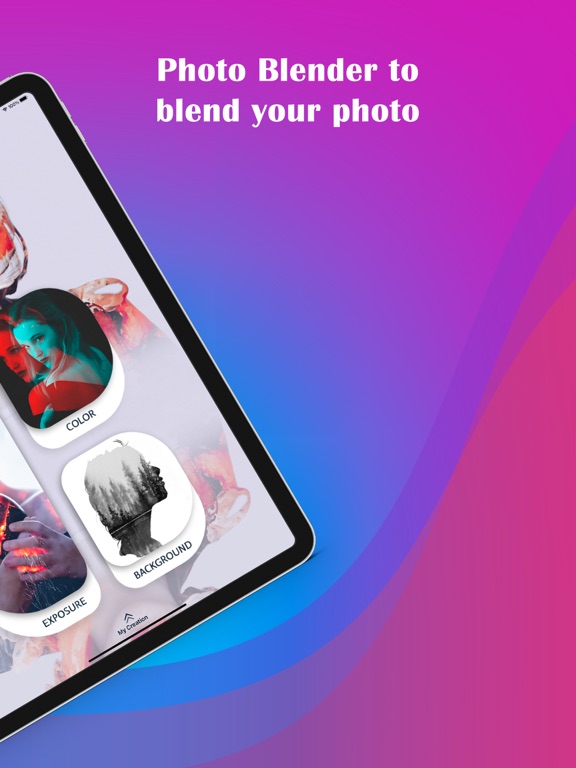 Screenshot #5 pour Photo Blender - Photo Editor